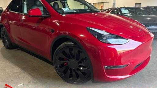 TESLA MODEL Y 2022 7SAYGDEF2NF318247 image